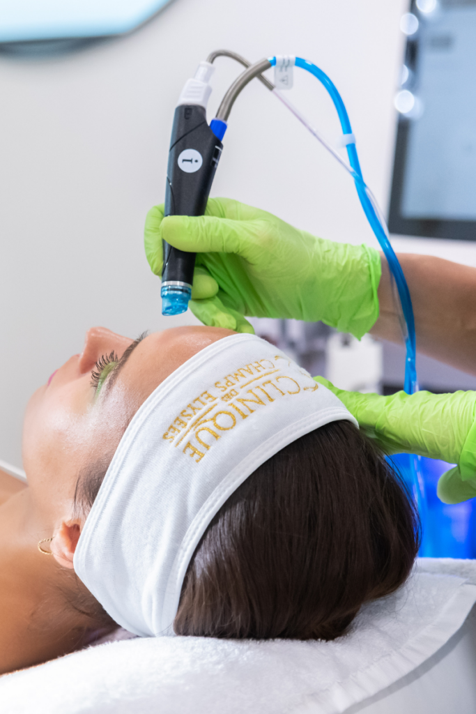 Soin hydrafacial lyon